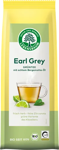 Bio-Grüntee Earl Grey - jetzt online kaufen bei Natur.com