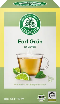 Bio-Grüntee Earl Grey im Beutel - jetzt online kaufen bei Natur.com