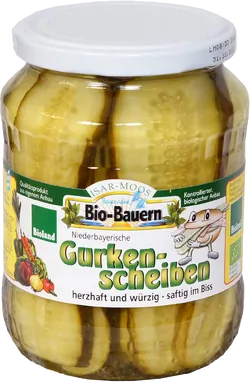 Bio-Gurkenscheiben aus Bayern - jetzt online kaufen bei Natur.com