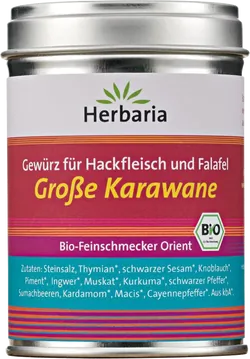 Bio-Hackfleisch- und Falafelgewürz Große Karawane - jetzt online kaufen bei Natur.com