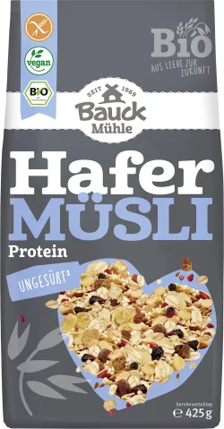 Bio-Hafer-Müsli Protein glutenfrei - jetzt online kaufen bei Natur.com
