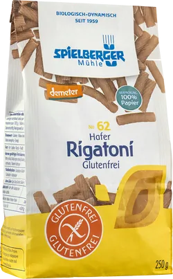 Bio-Hafer-Vollkorn-Rigatoni glutenfrei - jetzt online kaufen bei Natur.com