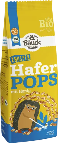 Bio-Haferpops mit Honig glutenfrei - jetzt online kaufen bei Natur.com