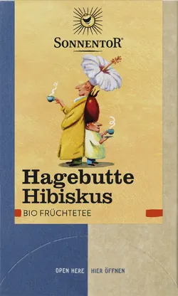 Bio-Hagebutten-Hibiskus-Tee im Beutel - jetzt online kaufen bei Natur.com