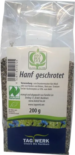 Bio-Hanfsamen aus Bayern geschrotet - jetzt online kaufen bei Natur.com