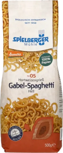 Bio-Hartweizen-Gabel-Spaghetti Demeter - jetzt online kaufen bei Natur.com