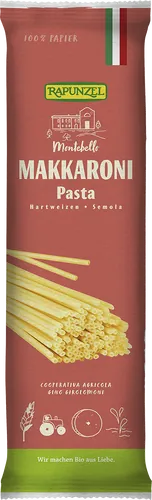 Bio-Hartweizen-Makkaroni lang - jetzt online kaufen bei Natur.com