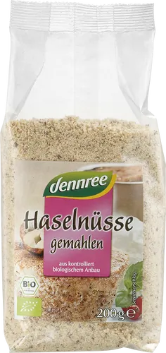 Bio-Haselnusskerne geröstet und gemahlen - jetzt online kaufen bei Natur.com