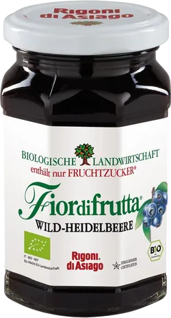 Bio-Heidelbeer-Fruchtaufstrich Fiordifrutta - jetzt online kaufen bei Natur.com