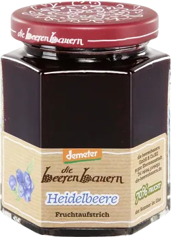 Bio-Heidelbeer-Fruchtaufstrich - jetzt online kaufen bei Natur.com
