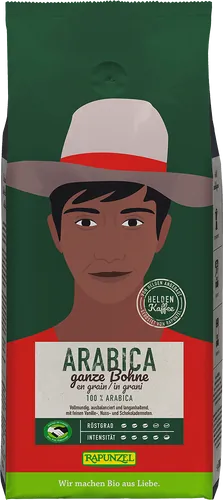 Bio-Heldenkaffee Arabica ganze Bohne - jetzt online kaufen bei Natur.com