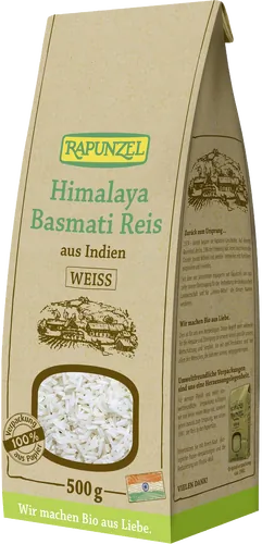 Bio-Himalaya-Basmati-Reis weiß - jetzt online kaufen bei Natur.com