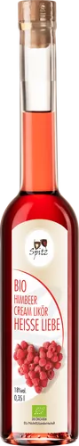 Bio-Himbeer-Cream-Likör Heiße Liebe - jetzt online kaufen bei Natur.com