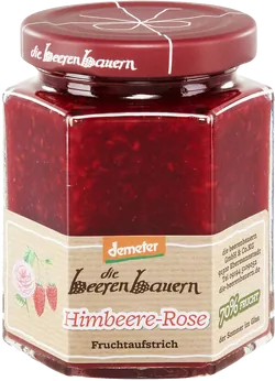 Bio-Himbeer-Rosen-Fruchtaufstrich - jetzt online kaufen bei Natur.com