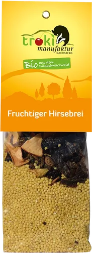 Bio-Fruchtiger Hirsebrei mit Johannisbeeren - jetzt online kaufen bei Natur.com