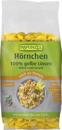 Bio-Hörnchen aus gelben Linsen - jetzt online kaufen bei Natur.com