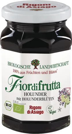 Bio-Holunderbeeren-Holunderblüten-Fruchtaufstrich - jetzt online kaufen bei Natur.com