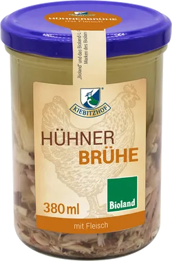 Bio-Hühnerbrühe mit Fleischeinlage - jetzt online kaufen bei Natur.com