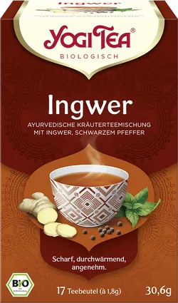Bio-Ingwer-Tee im Beutel - jetzt online kaufen bei Natur.com