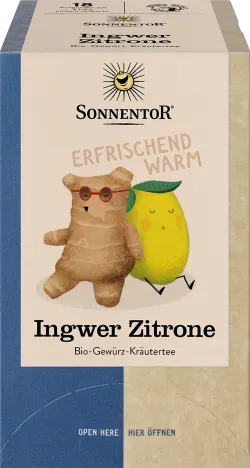 Bio-Ingwer-Zitronen-Tee im Beutel - jetzt online kaufen bei Natur.com
