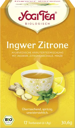 Bio-Ingwer-Zitronen-Tee im Beutel - jetzt online kaufen bei Natur.com