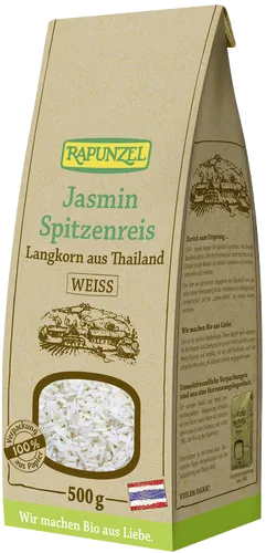 Bio-Jasmin-Langkorn-Spitzenreis weiß - jetzt online kaufen bei Natur.com