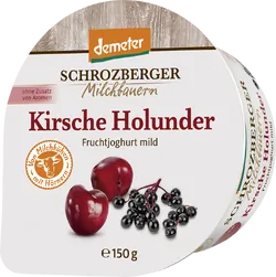 Bio-Joghurt mit Kirsche und Holunder - jetzt online kaufen bei Natur.com