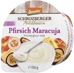 Bio-Joghurt mit Pfirsich & Maracuja - jetzt online kaufen bei Natur.com