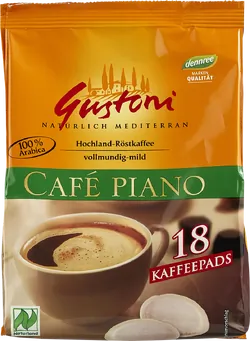 Bio-Kaffee-Pads Café piano - jetzt online kaufen bei Natur.com