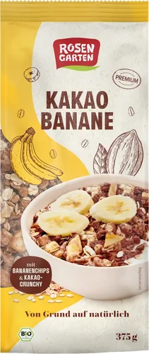 Bio-Kakao-Bananen-Müsli - jetzt online kaufen bei Natur.com