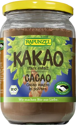 Bio-Kakaopulver stark entölt - jetzt online kaufen bei Natur.com