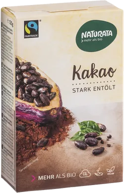 Bio-Kakaopulver stark entölt - jetzt online kaufen bei Natur.com