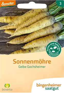 Bio-Karotten Gelbe Gochsheimer Saatgut - jetzt online kaufen bei Natur.com