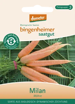 Bio-Karottensaatgut Milan - jetzt online kaufen bei Natur.com