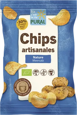 Bio-Kartoffelchips mit Schale gesalzen - jetzt online kaufen bei Natur.com