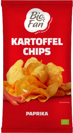 Bio-Kartoffelchips mit Paprika - jetzt online kaufen bei Natur.com