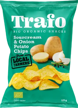 Bio-Kartoffelchips mit Sauerrahm & Zwiebeln - jetzt online kaufen bei Natur.com