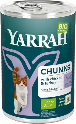 Bio-Bröckchen mit Huhn & Truthahn für Katzen - jetzt online kaufen bei Natur.com
