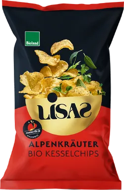 Bio-Kesselchips mit Alpenkräutern - jetzt online kaufen bei Natur.com