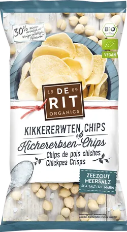 Bio-Kichererbsen-Chips mit Meersalz - jetzt online kaufen bei Natur.com