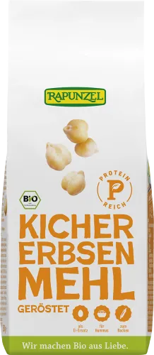 Bio-Kichererbsenmehl geröstet - jetzt online kaufen bei Natur.com