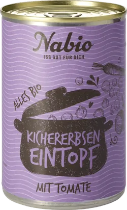 Bio-Kichererbsentopf mit Tomate - jetzt online kaufen bei Natur.com