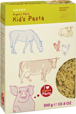 Bio-Kids-Pasta Farm mit Tiermotiven - jetzt online kaufen bei Natur.com