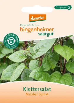 Bio-Klettersalat Malabar-Spinat - jetzt online kaufen bei Natur.com