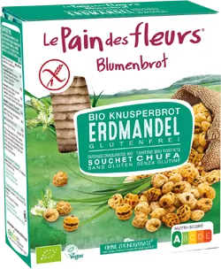 Bio-Knäckebrot Blumenbrot mit Erdmandeln - jetzt online kaufen bei Natur.com