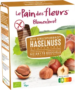 Bio-Knäckebrot Blumenbrot mit Haselnüssen - jetzt online kaufen bei Natur.com