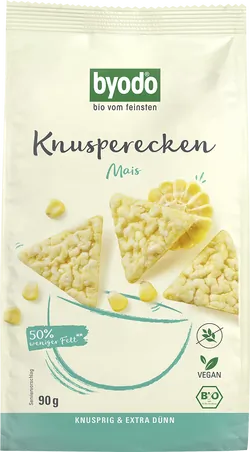 Bio-Knusperecken mit Mais - jetzt online kaufen bei Natur.com