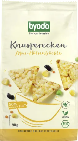 Bio-Knusperecken mit Mais & Hülsenfrüchten - jetzt online kaufen bei Natur.com