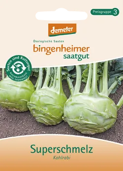 Bio-Kohlrabi Superschmelz Saatgut - jetzt online kaufen bei Natur.com