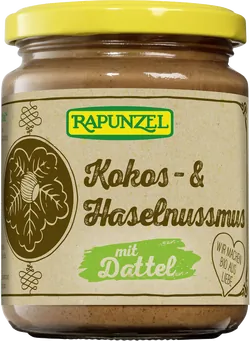 Bio-Kokos-Haselnussmus mit Datteln - jetzt online kaufen bei Natur.com